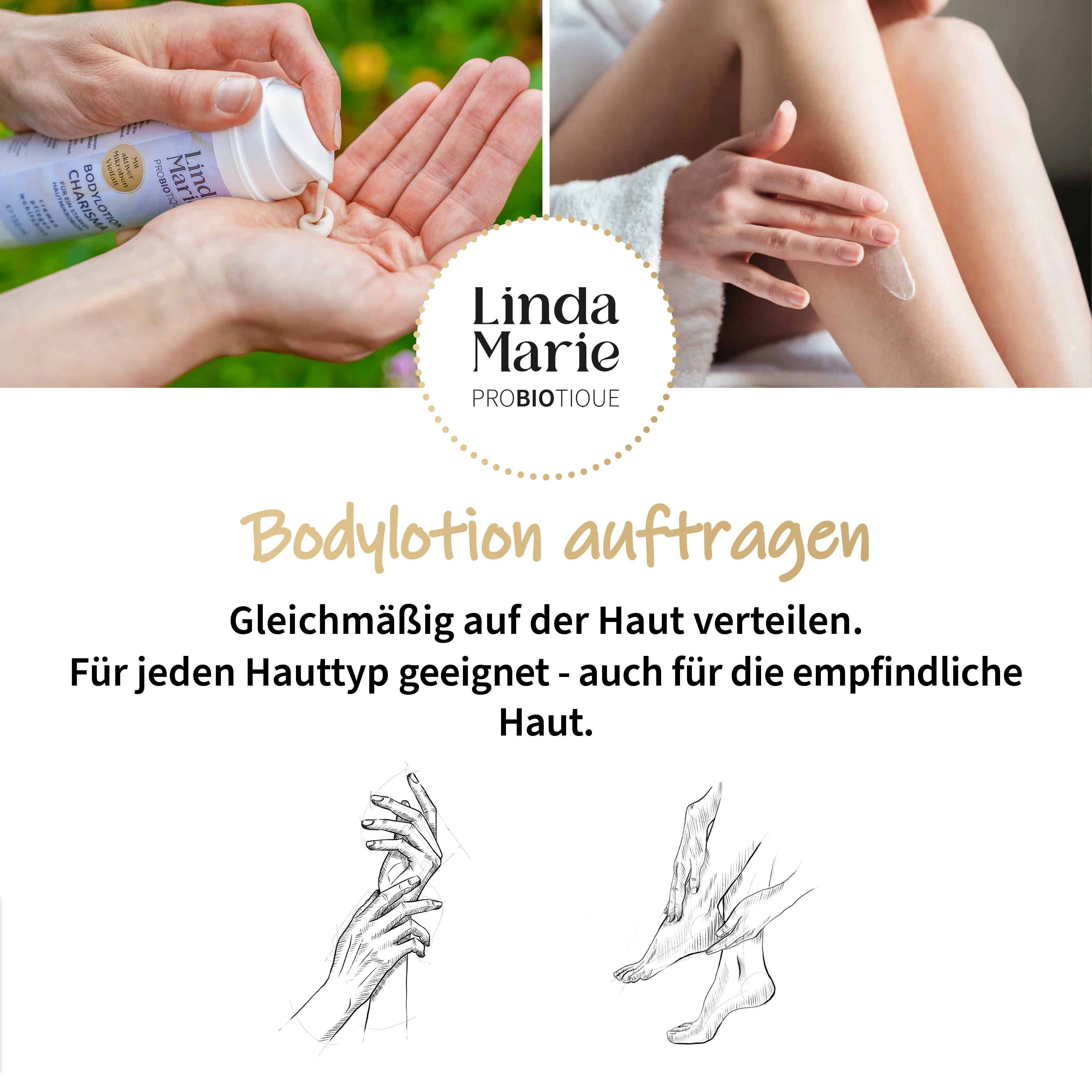 Linda Marie PROBIOTIQUE – Bodylotion – cremen, pflegen, wohlfühlen - Image 8