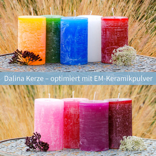 EM-Keramik Stumpen-Kerzen