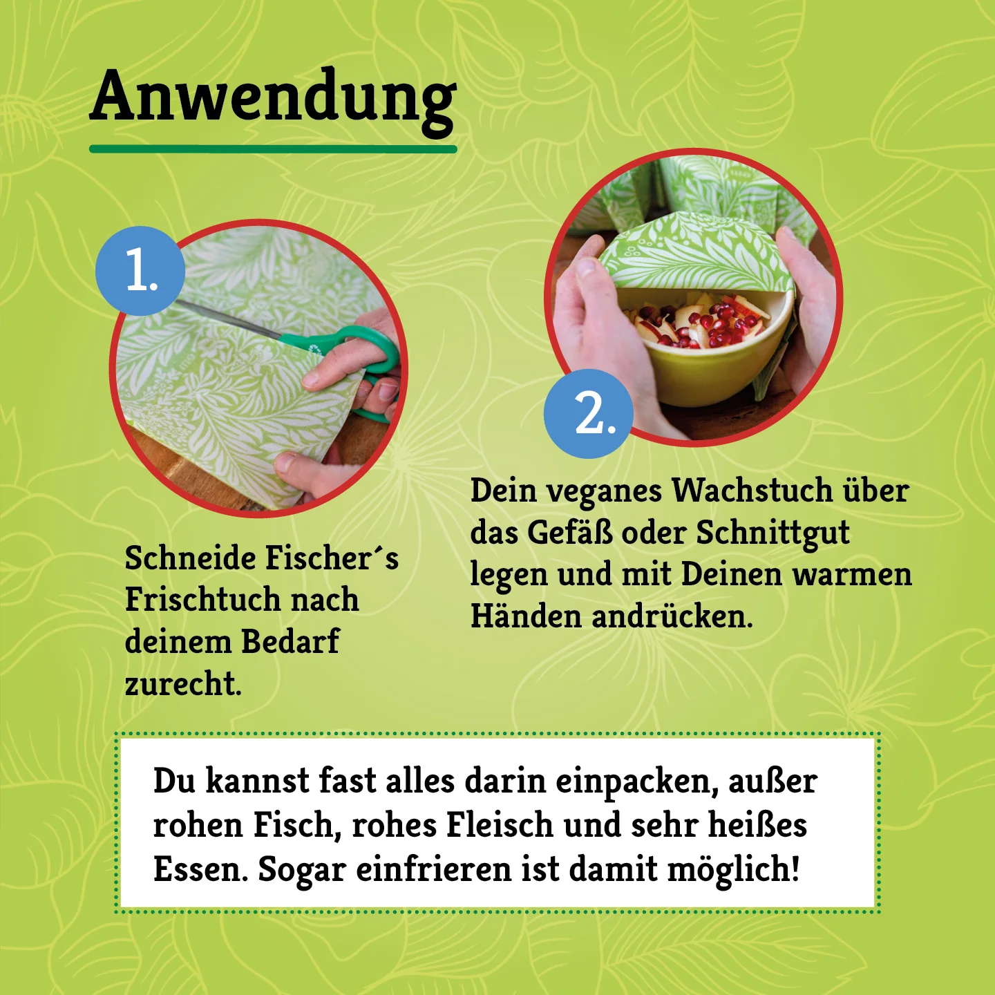 Fischer´s Frischetuch - veganes Wachstuch - Image 2