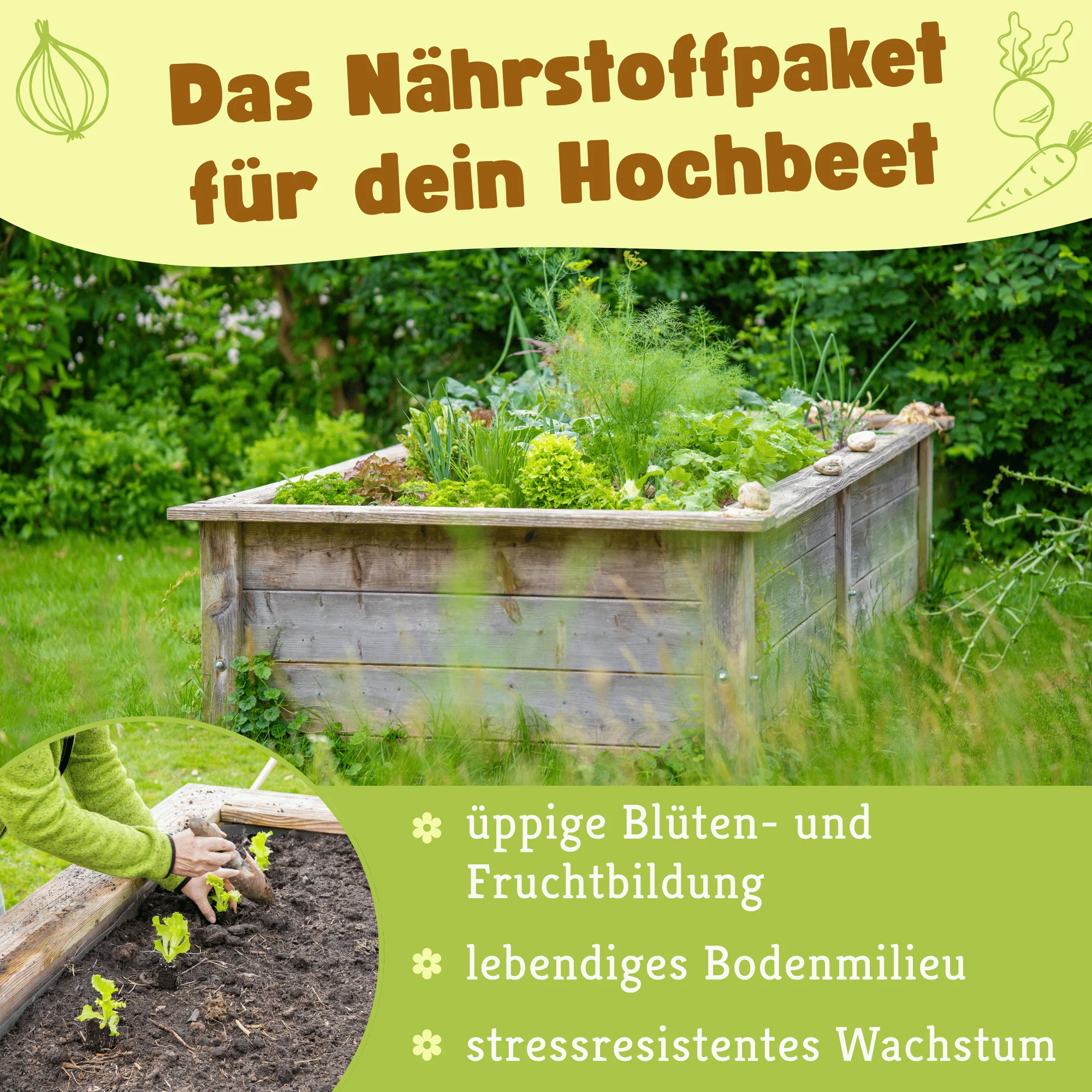 Hochbeet- & Kübel-Set für Saisonstart: Düngen, Mineralien & Boden aktivieren - Image 3