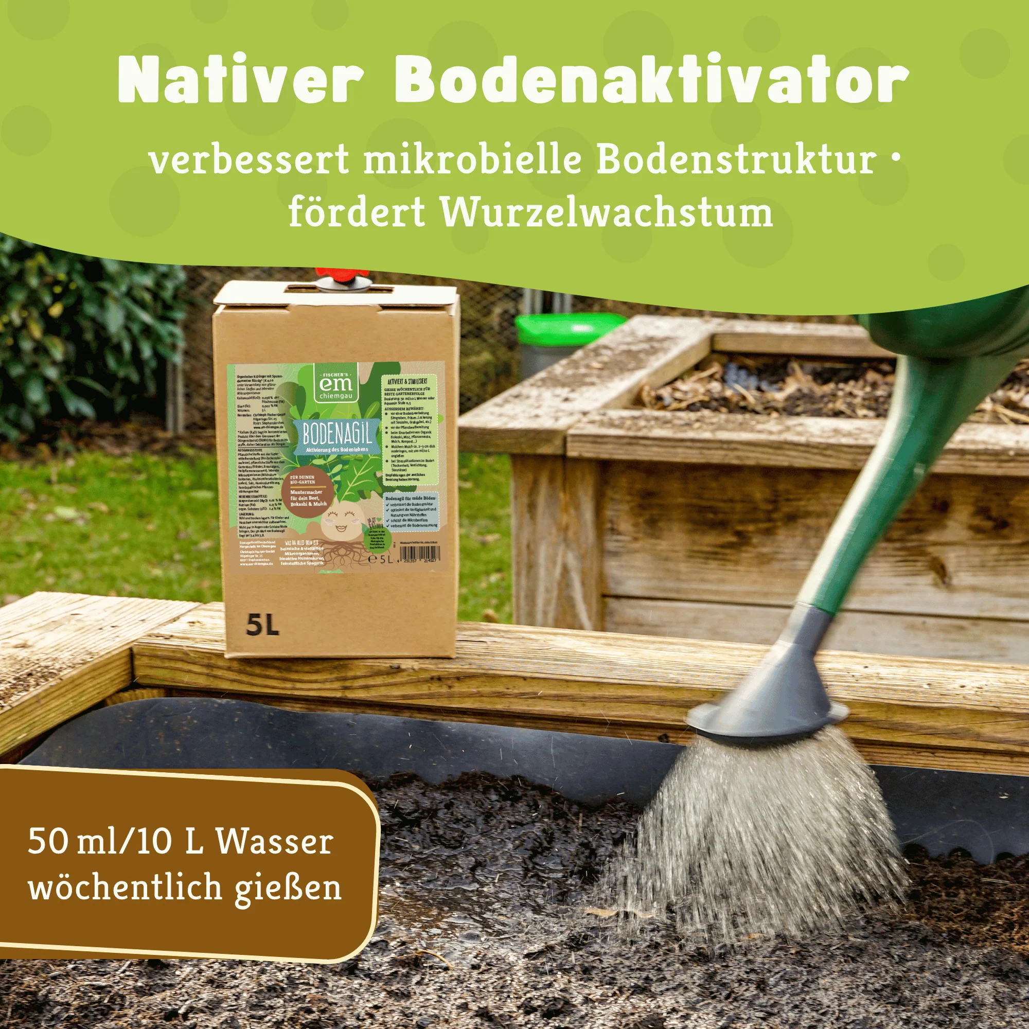 Hochbeet- & Kübel-Set für Saisonstart: Düngen, Mineralien & Boden aktivieren - Image 5