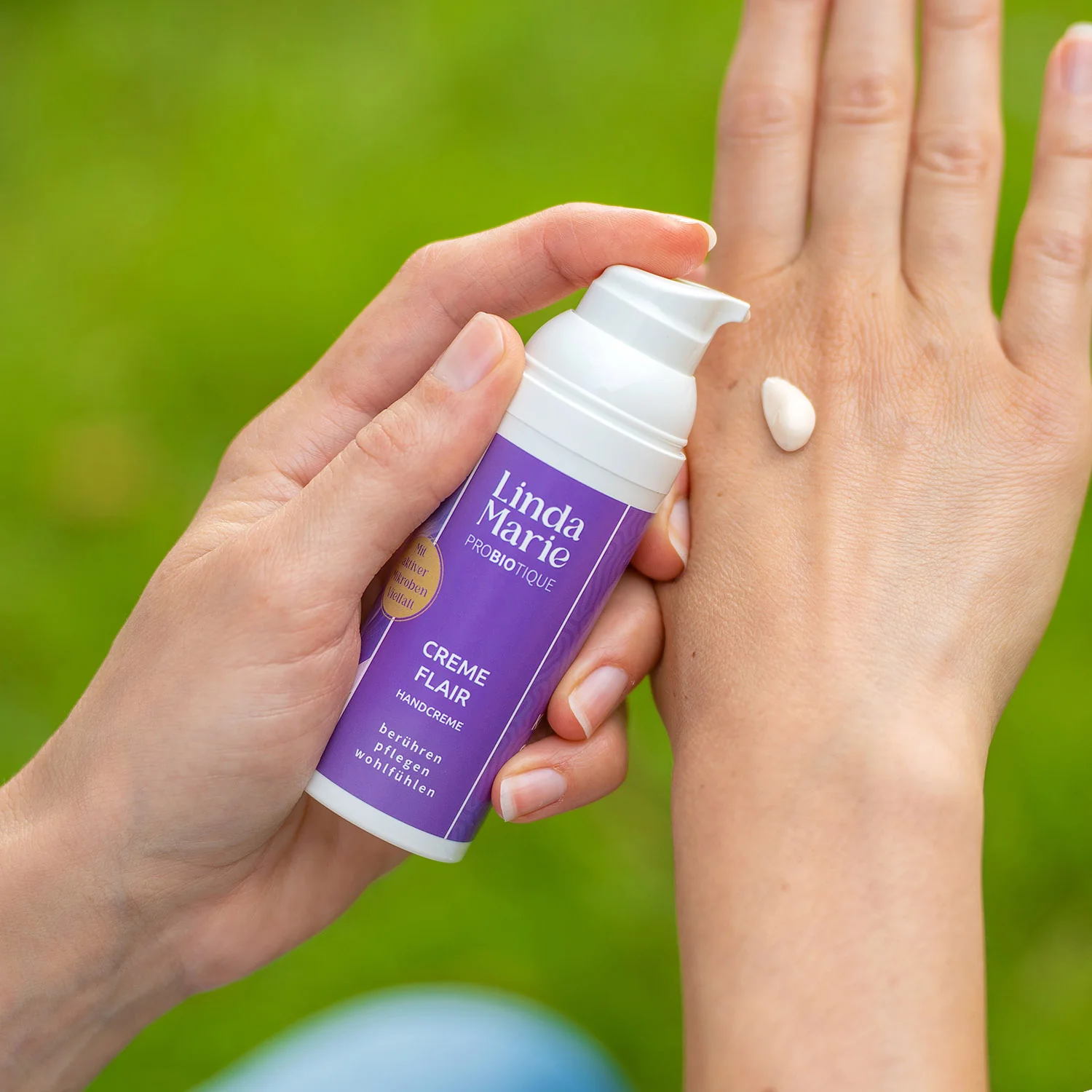 Linda Marie PROBIOTIQUE Creme Flair · Handpflege