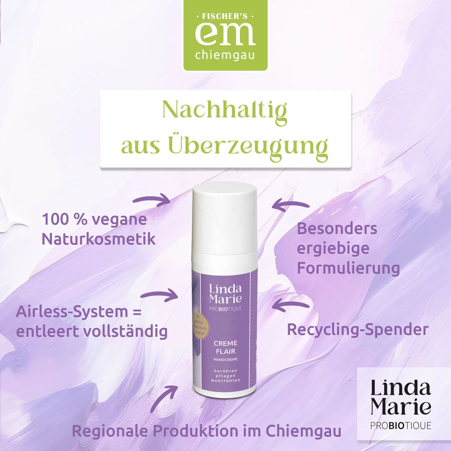 Linda Marie PROBIOTIQUE Creme Flair · Handpflege - Image 8