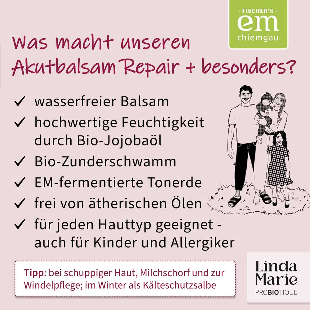 Linda Marie PROBIOTIQUE – Akutbalsam Repair + - Image 4
