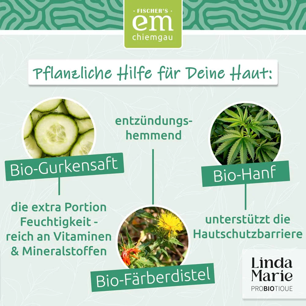 Linda Marie PROBIOTIQUE – Creme Balance - Feuchtigkeit - Image 5