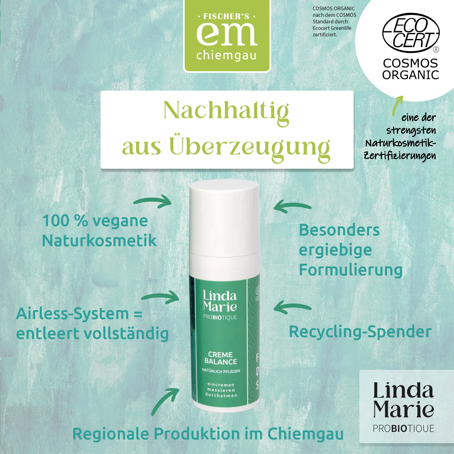 Linda Marie PROBIOTIQUE – Creme Balance - Feuchtigkeit - Image 7