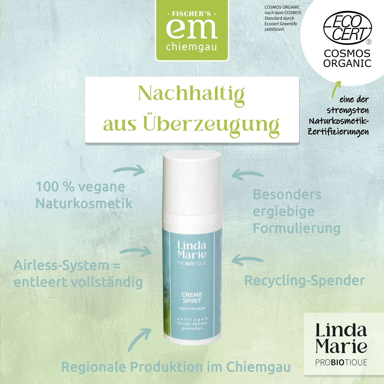 Linda Marie PROBIOTIQUE – Creme Spirit - leichte Pflege - Image 6