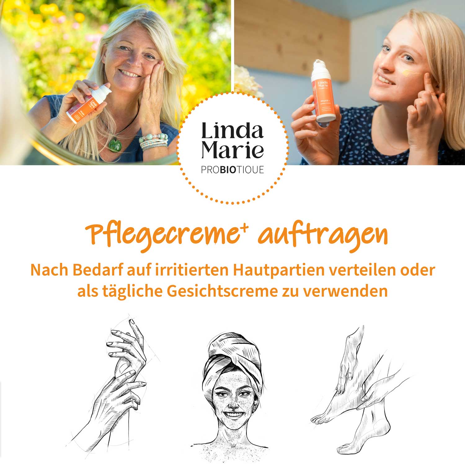 Linda Marie PROBIOTIQUE – Pflegecreme + - Image 7