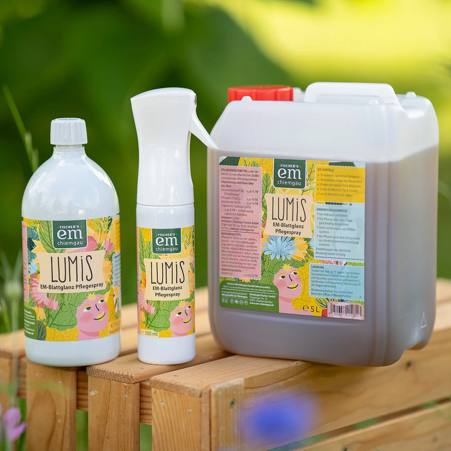 Lumis EM-Blattglanz Pflegespray - Image 2