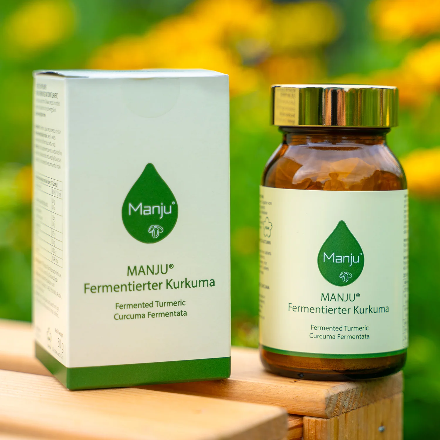 Manju Fermentierter Kurkuma Dose
