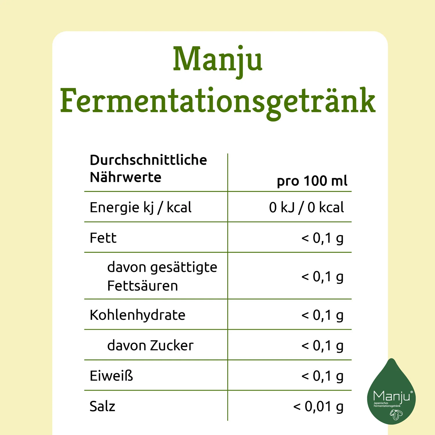 Manju Fermentationsgetränk - Image 4