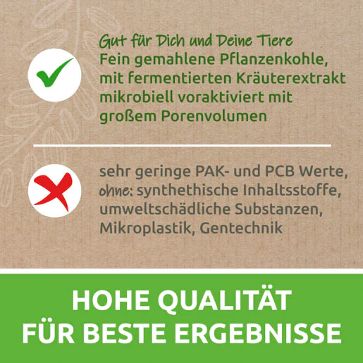 EM-aktivierte Pflanzenkohle - Karbosave (fein gemahlen) - Image 7
