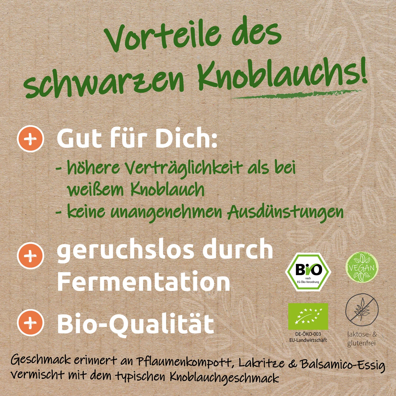 Schwarzer Bio-Knoblauch (fermentiert) - Image 3