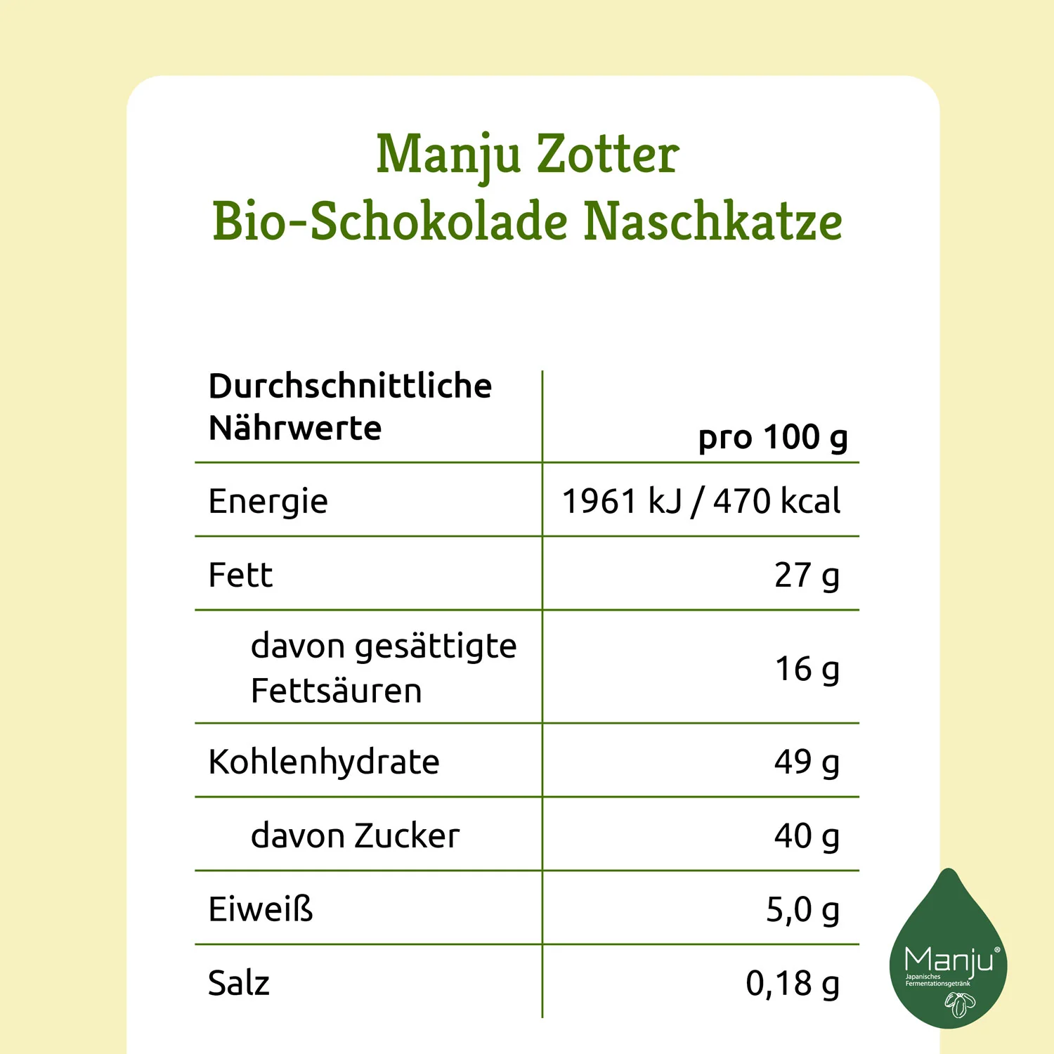Zotter Manju Bio-Schokolade - Image 4